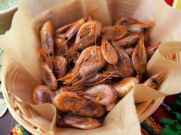 Трактир Старый Амбар - Креветки жареные