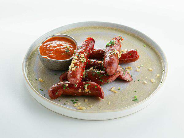 Please Cheese - Охотничьи колбаски с острым томатным соусом