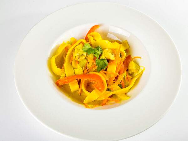 Тако - Яичная лапша с курицей