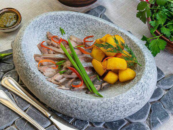 Грузина Мама - Сельдь с картофелем