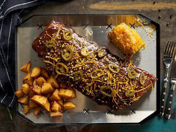 Frank by Баста - Рёбра свиные Баста Size с фисташками и халапеньо