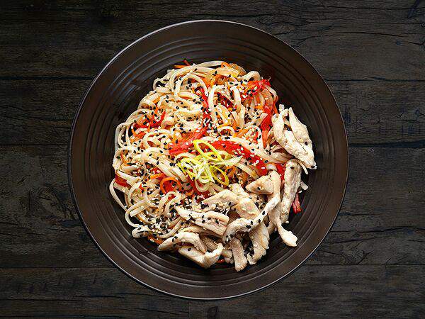 Kinza House - Удон с курицей