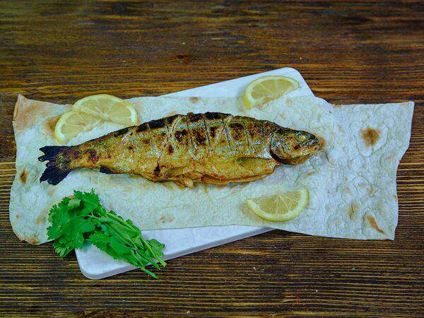 Улетный шашлык - Шашлык из дорадо