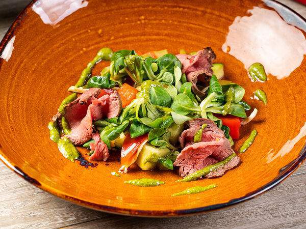 Грузинское кафе Ван Гоги - Салат Кавказский