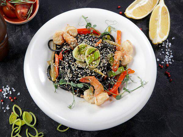 Джентльмены удачи - Спагетти с чернилами каракатицы