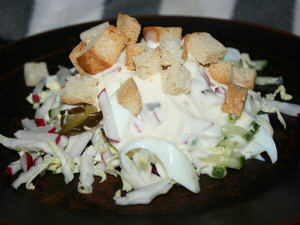 У Янки - Салат Летний