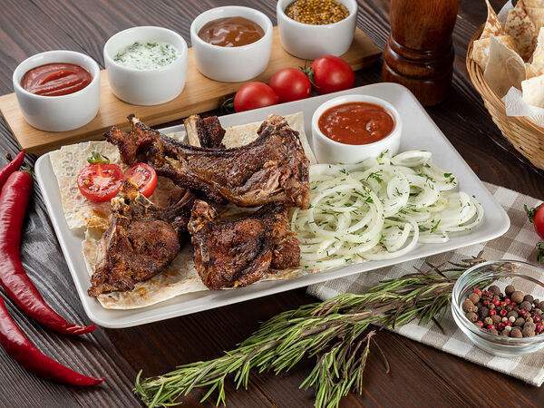 Мясной ресторан Beef & Fire - Шашлык из бараньей корейки