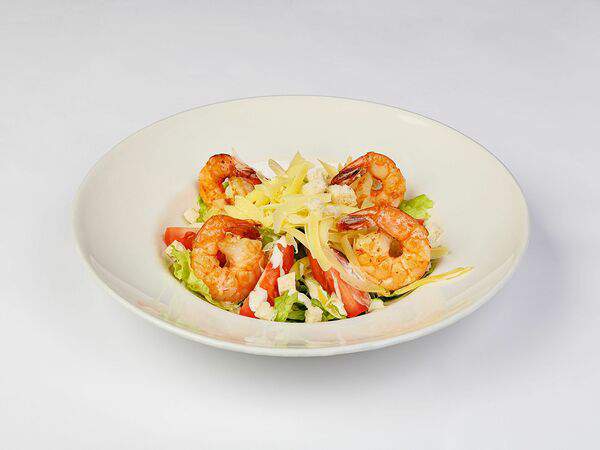 Pizzeria italia - Салат Цезарь с креветками