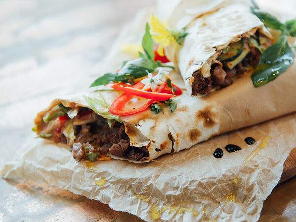 Фабрика - Шаверма с мраморной говядиной