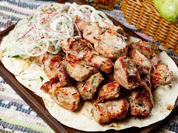 Мангал & гриль - Шашлык из телячьей мякоти