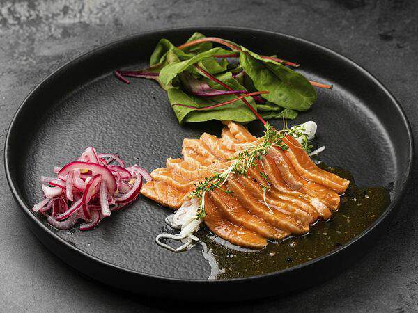 Domo izakaya bar - Татаки из лосося