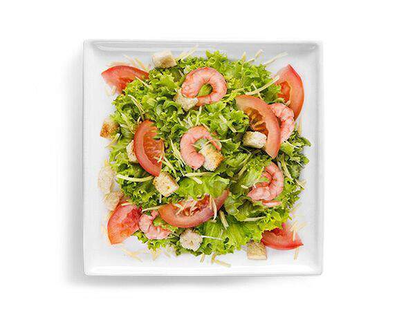 Сушивёсла - Салат Цезарь с креветкой