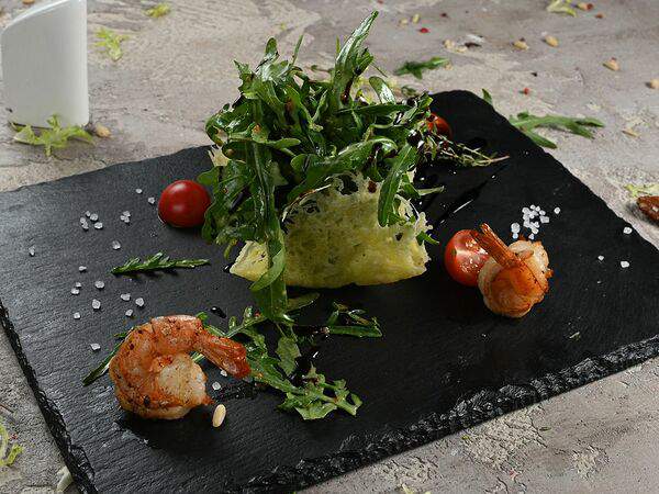 Кайфын - Салат Руккола с креветками