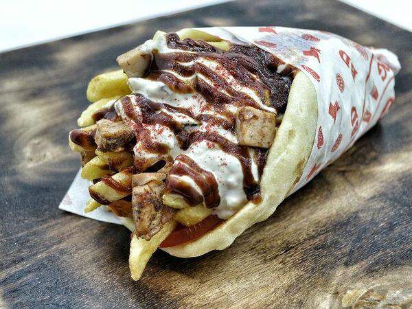 Big Dog - Гирос Курица барбекю