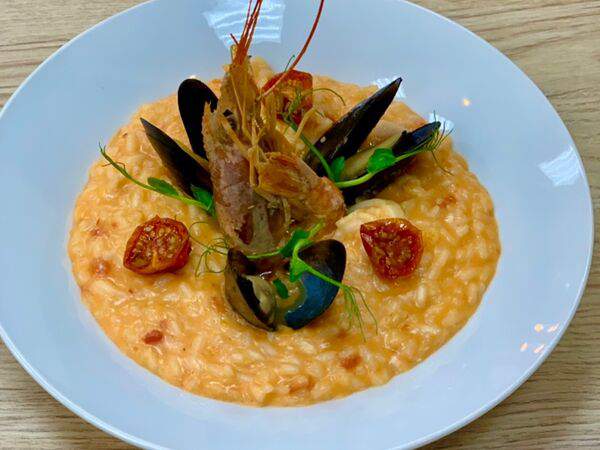 Pulcinella - Ризотто с морепродуктами