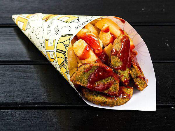 BulbaFrites - Вегетарианский кулёк с фалафелем