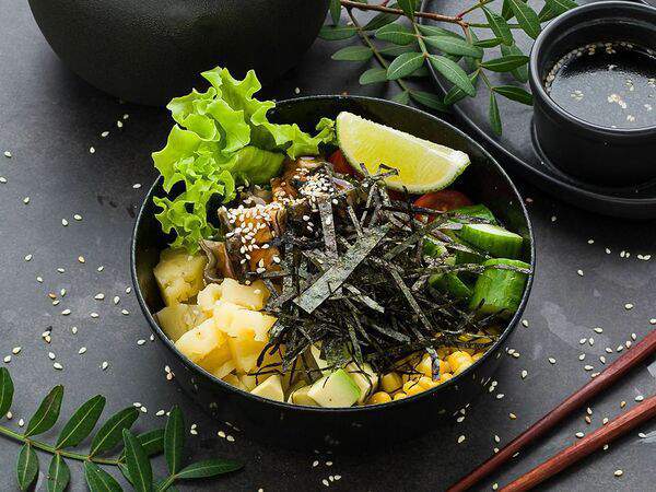 Рыба закусывала - Поке с угрем