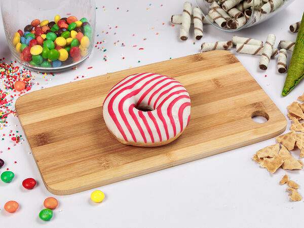 Пончики - Донат с малиновым вареньем