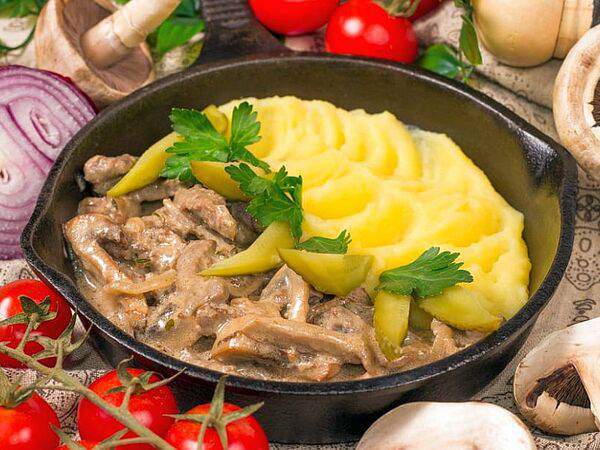 Луиджи - Манзо а-ля строганов