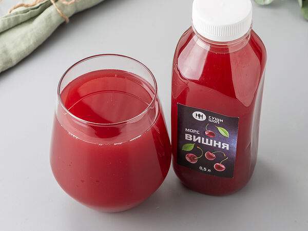 СушиШоп - Морс вишневый собственного приготовления