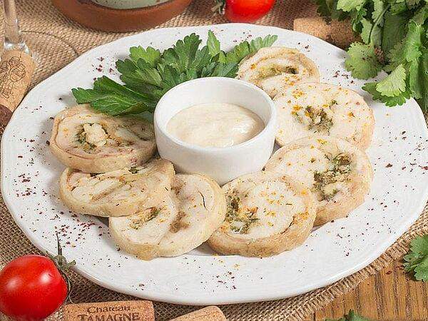 Мушмула - Рулет куриный