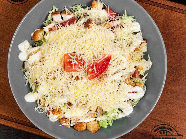 Burger shop - Салат Цезарь с креветками