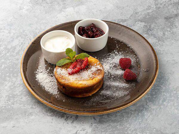 Espresso bike - Творожная запеканка на кокосовых сливках