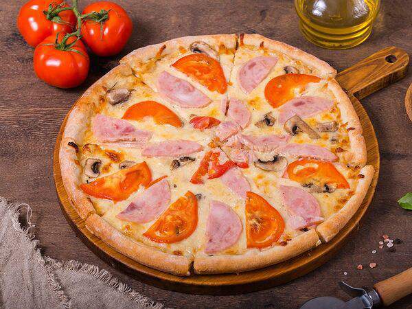 Шашлычная на Ватутина - Пицца Ветчина и грибы