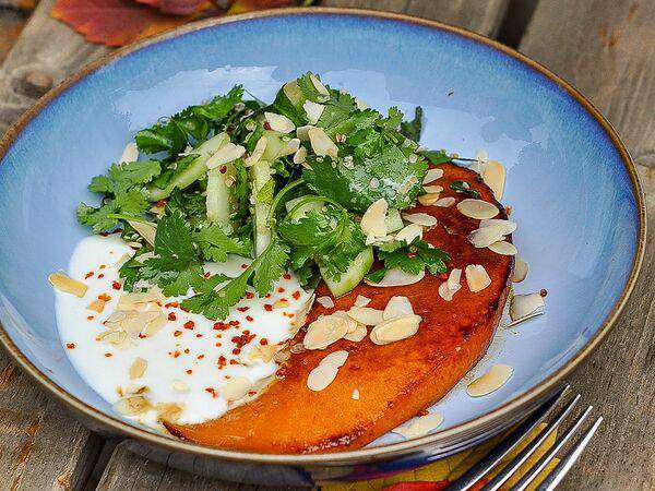 Zoom cafe - Запечённая тыква