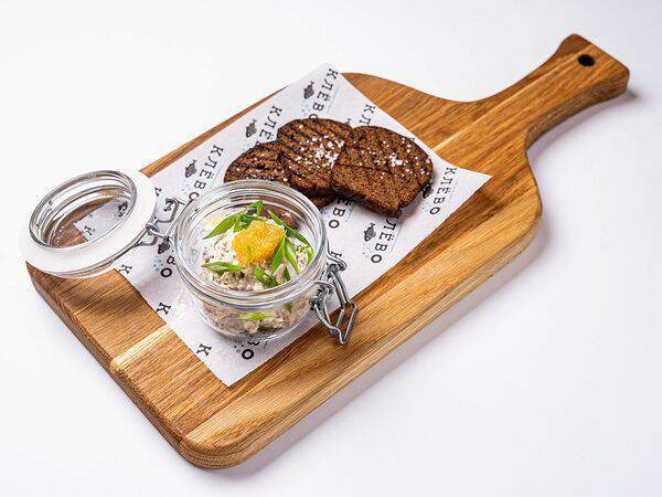 Клево - Форшмак из сельди с щучьей икрой