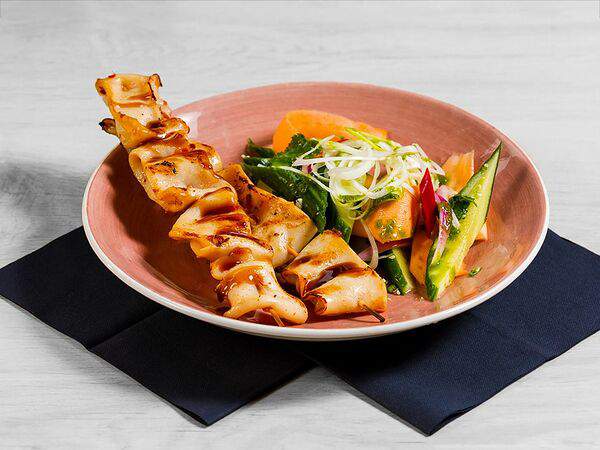 #megapolisbar People's - Сатай с кальмаром