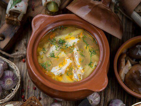 Корчма Хуторок - Суп Куриный с клецками