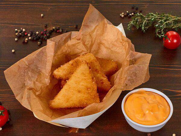 Hardy's pizza - Сыр жареный