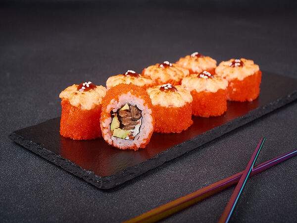 СушиСет - Ролл запечённый сырный с шиитаке