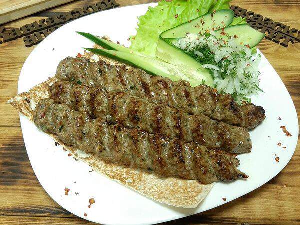 Кавказский аппетит - Люля-кебаб из говядины