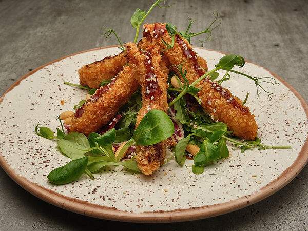 Останемся здесь - Креветки в кляре Темпура