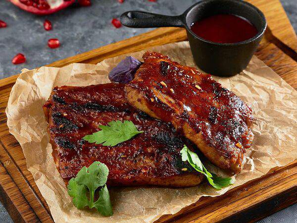 Saint Burger & Pizza - Свиные ребрышки BBQ