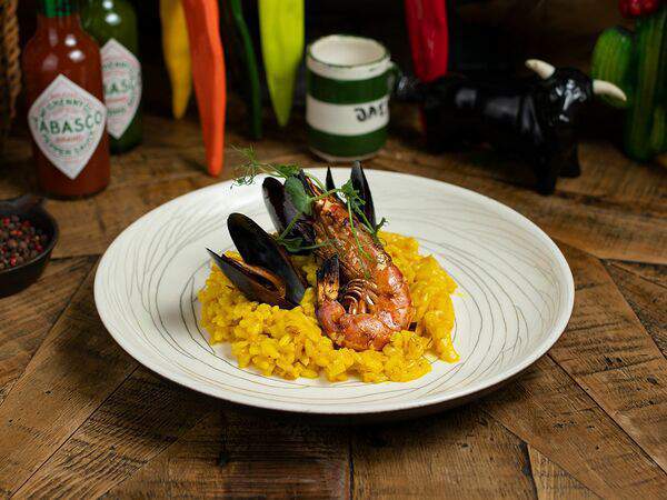 La Vaca - Ризотто с морепродуктами