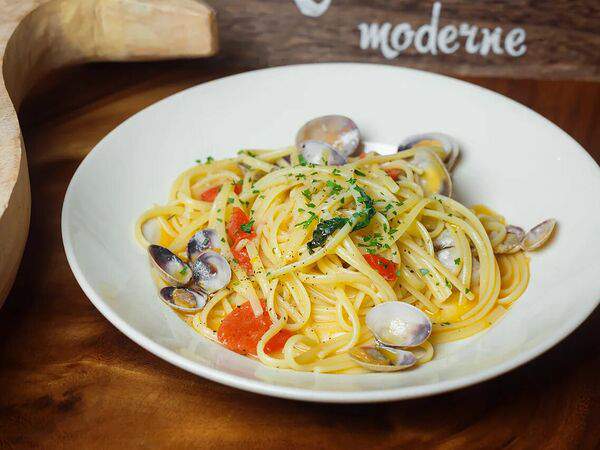 Rusalka - Спагетти с морепродуктами