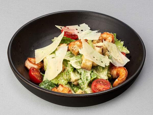 Mojo - Салат Цезарь с креветкой