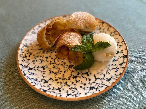 Хуторок на Пушкина - Штрудель с яблоком