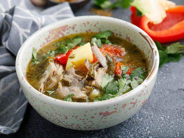 Мамалыга Бар - Суп Хашлама с бараниной