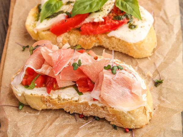 Ресторан Карбонара - Подбор брускетт