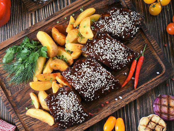 Cernovar - Ребра свиные запеченные под соусом барбекю