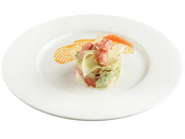 Le Noir - Салат с крабом и грушей гриль