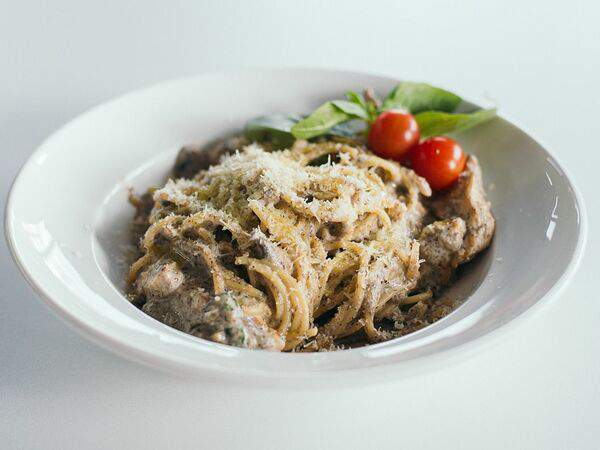 Космос - Паста с грибами и трюфельной курочкой