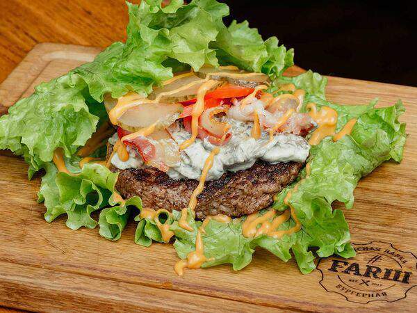 #FARШ - Бургер Брянский парень в листьях