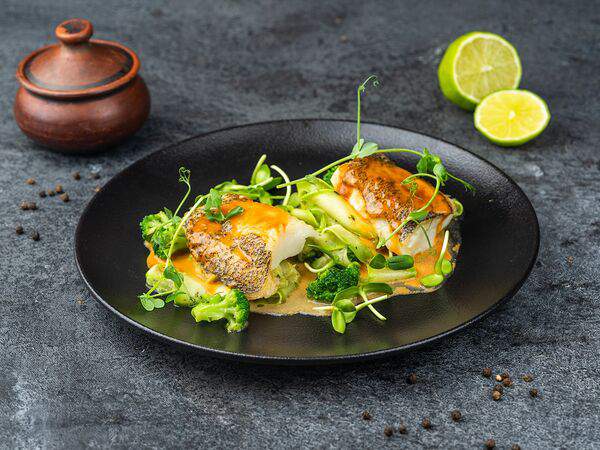 Щепка - Палтус под крымским соусом