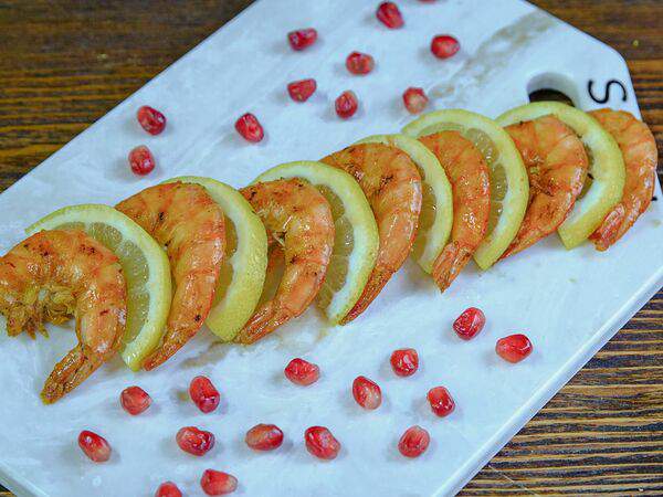 Улетный шашлык - Тигровые креветки на мангале