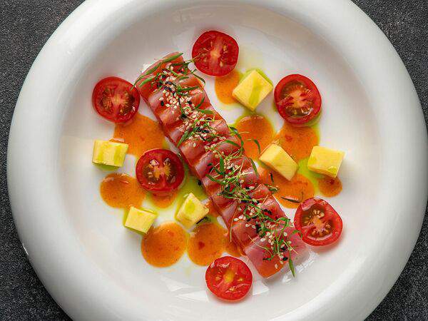 Секреты - Тунец с манго